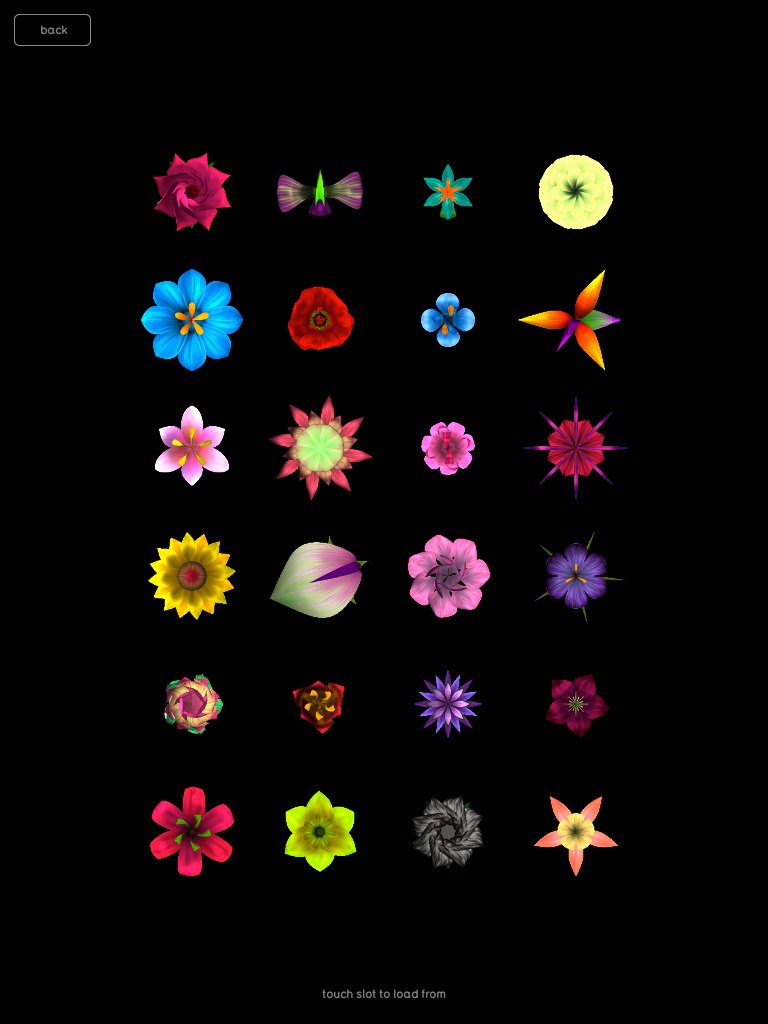 HelloFlower, the gallery of saved flowers