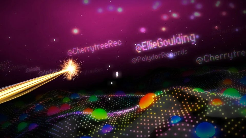 Lights, flying over the light field